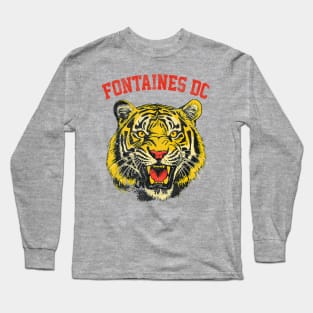Fontaines DC • • Original Vintage Fan Design Long Sleeve T-Shirt